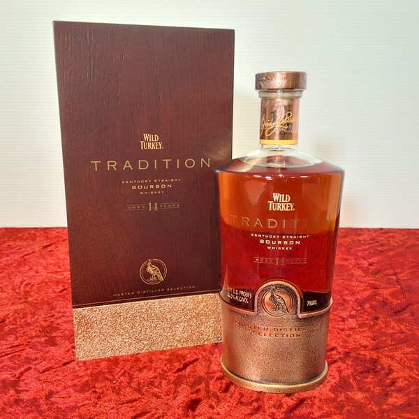 Lot 46 - WILD TURKEY TRADITION 14yo BOURBON WHISKY