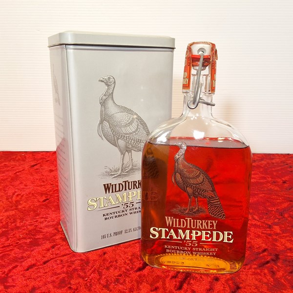 Lot 113 - WILD TURKEY STAMPEDE 55 BOURBON WHISKY