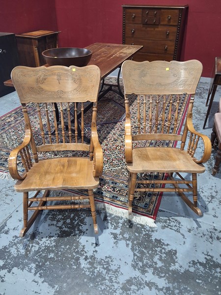 Lot 311 - ROCKING CHAIRS