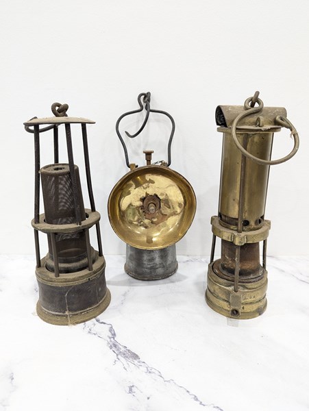 Lot 1204 - MINERS LAMPS