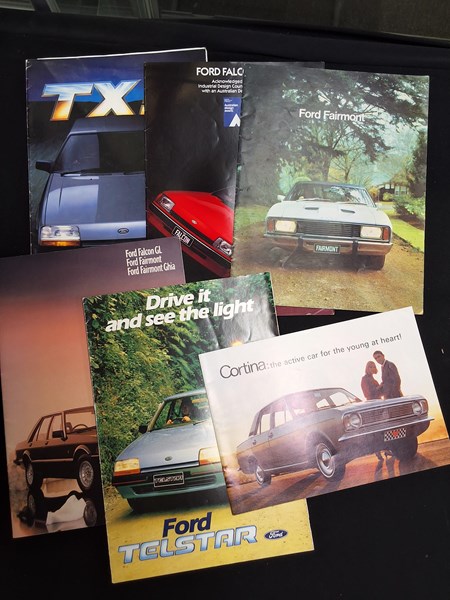 Lot 1155 - CAR BROCHURES