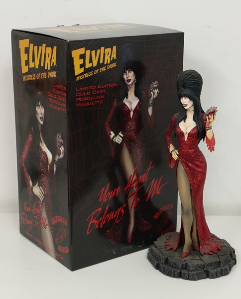 Lot 1208 - ELVIRA FIGURE