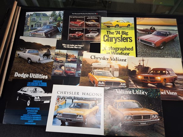 Lot 1161 - CHRYSLER BROCHURES