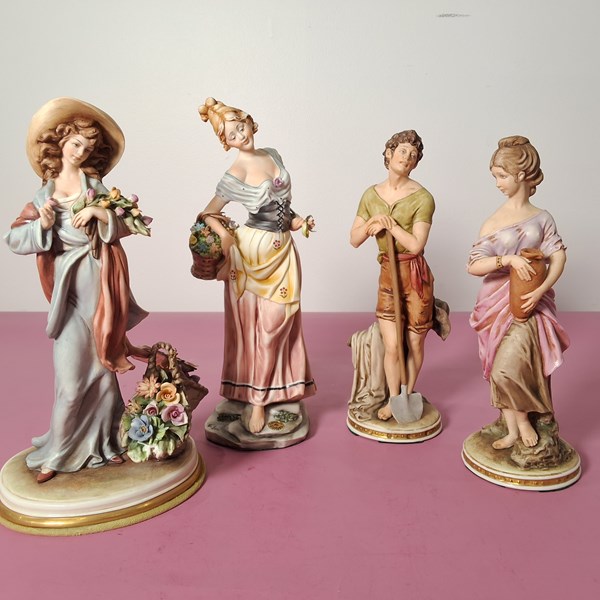 Lot 1383 - ITALTIAN FIGURES (4)