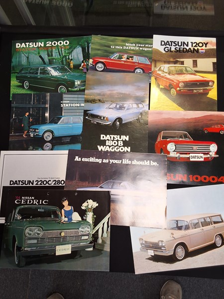 Lot 1158 - DATSUN CAR BROCHURES