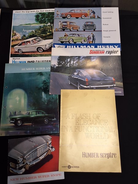 Lot 1156 - BRITISH CAR BROCHURES