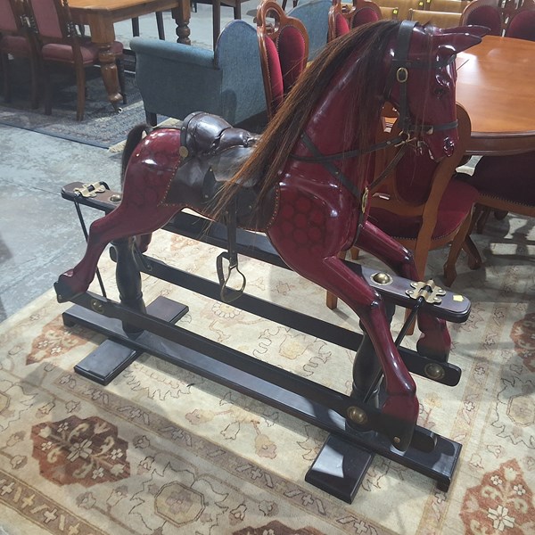 Lot 167 - ROCKING HORSE