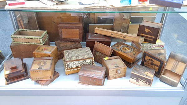Lot 1428 - CIGARETTE BOXES