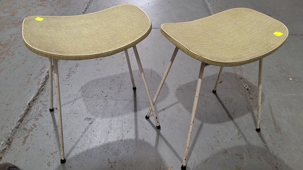 Lot 362 - RETRO STOOLS