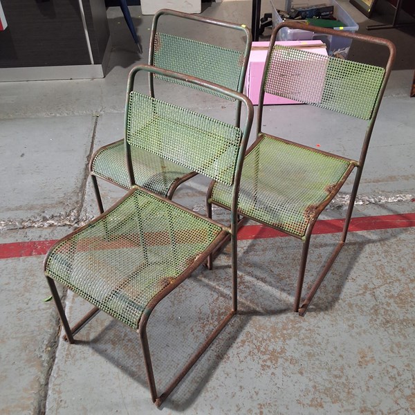 Lot 380 - TENNIS CHAIRS