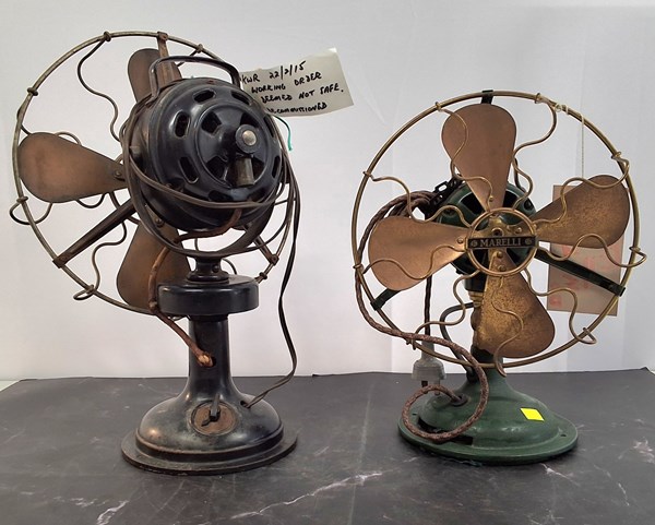 Lot 1255 - VINTAGE FANS