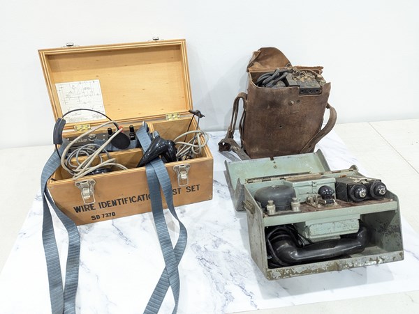 Lot 226 - TELEPHONES AND TEST KIT