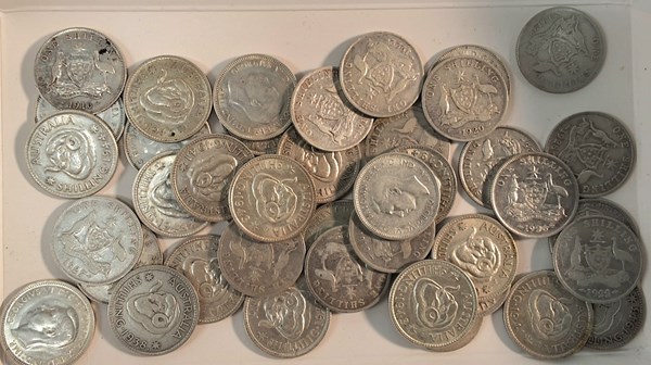 Lot 1044 - SILVER COINS