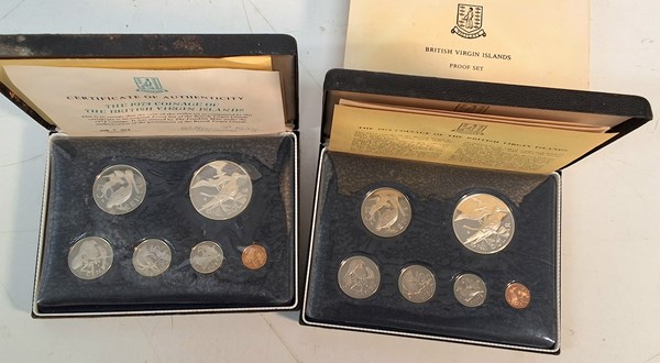 Lot 1037 - SILVER PROOF SETS