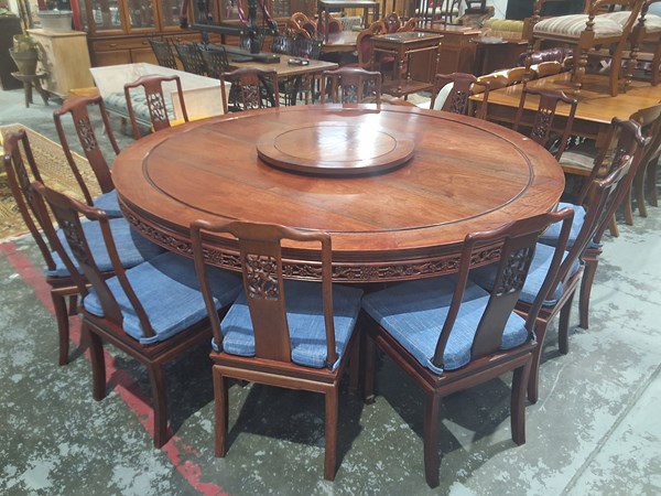 Lot 112 - CHINESE BANQUET DINING SUITE