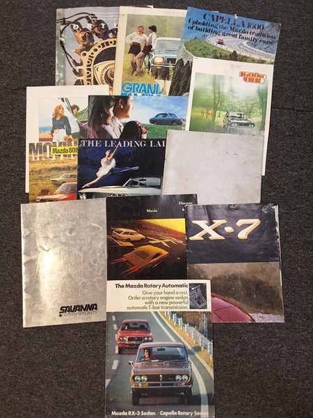 Lot 1168 - MAZDA BROCHURES