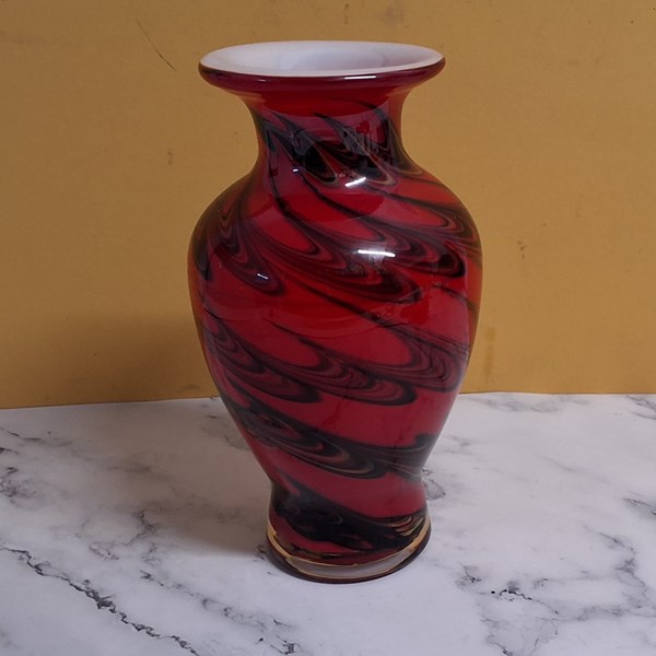 Lot 1300 - STUDIO GLASS VASE