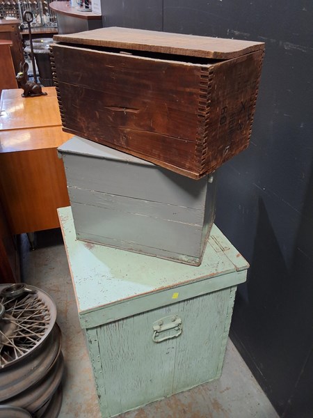 Lot 428 - TIMBER BOXES