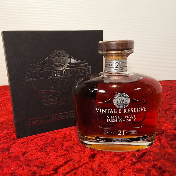 Lot 26 - TEELING VINTAGE RESERVE 21yo IRISH WHISKY