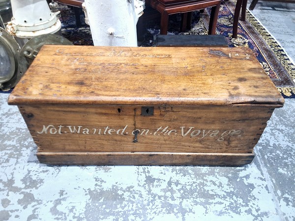 Lot 138 - TRAVEL TRUNK