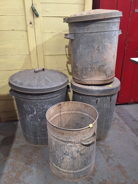 Lot 217 - DUSTBINS