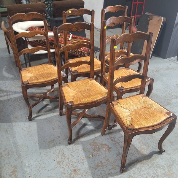 Lot 182 - DINING CHAIRS