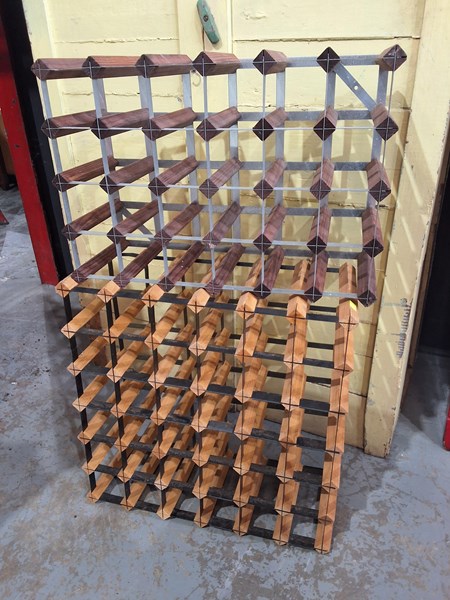 Lot 220 - WINE RACKS