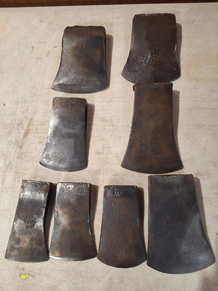 Lot 1490 - AXE AND HATCHET HEADS