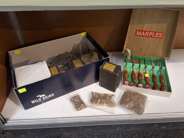 Lot 1255 - BRASS FITTINGS