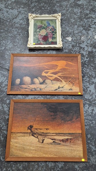 Lot 49 - FRAMED AINSLIE ROBERTS PRINTS