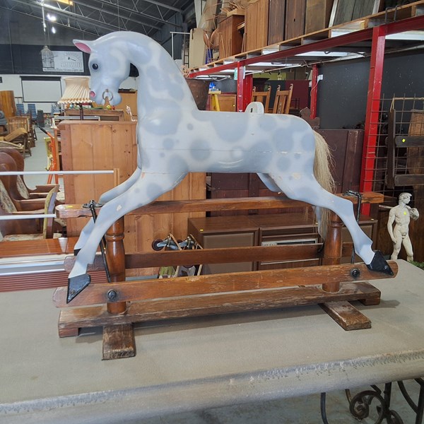 Lot 366 - ROCKING HORSE