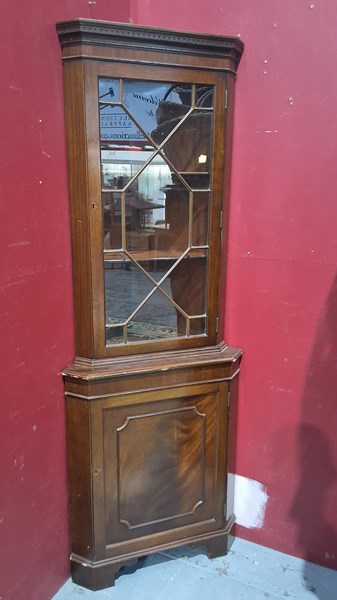 Lot 50 - CORNER CABINET