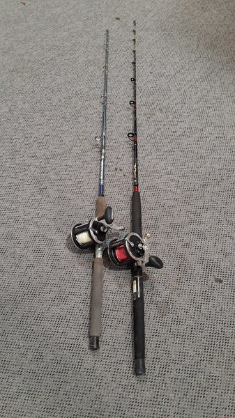 Lot 221 - FISHING RODS