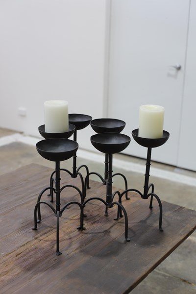 Lot 322 - CANDLE HOLDERS