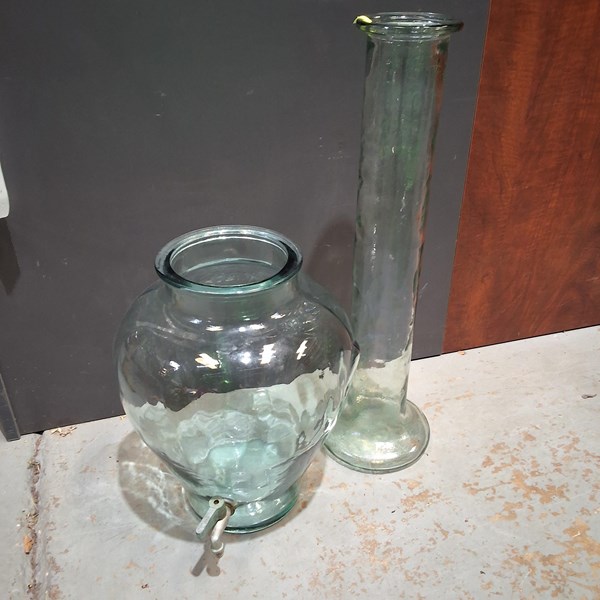 Lot 9 - GLASS JARS