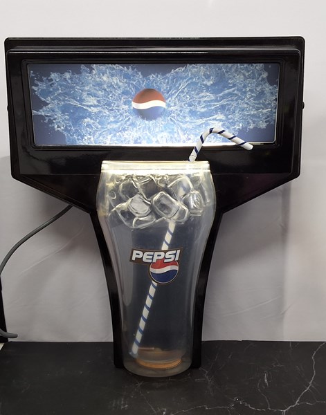 Lot 1434 - PEPSI SIGN