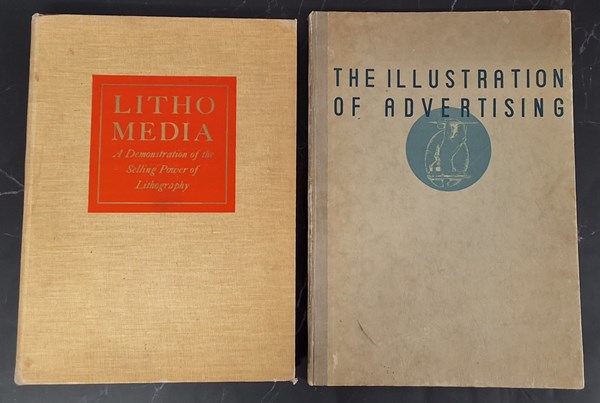 Lot 1156 - LITOGRAPHY & ADVERTISING BOOKS