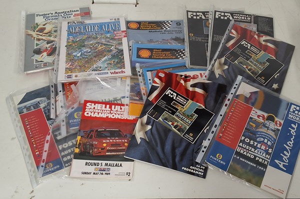 Lot 1261 - MOTORSPORT BROCHURES