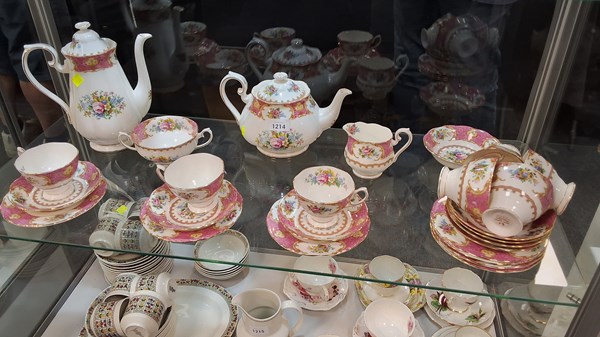 Lot 1214 - ROYAL ALBERT TEASET