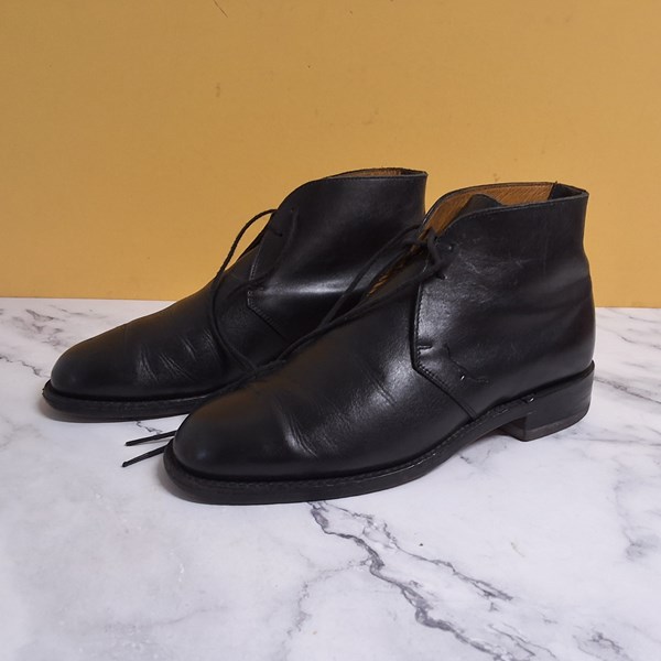 Lot 1309 - LEATHER BOOTS