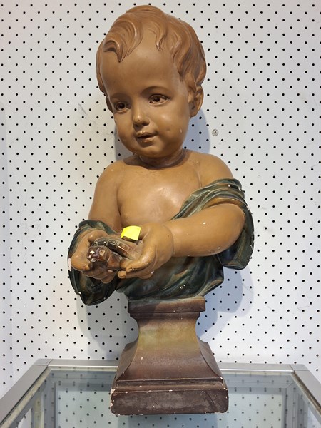 Lot 1478 - PLASTER FIGURE