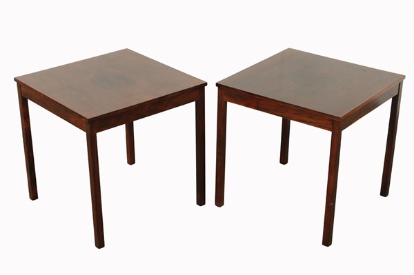 Lot 113 - PAIR OF LAMP TABLES