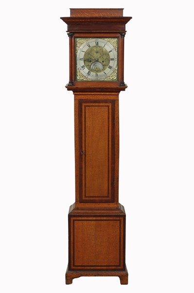 Lot 152 - GEORGIAN LONG CASED CLOCK