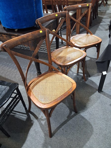 Lot 448 - DINING CHAIRS