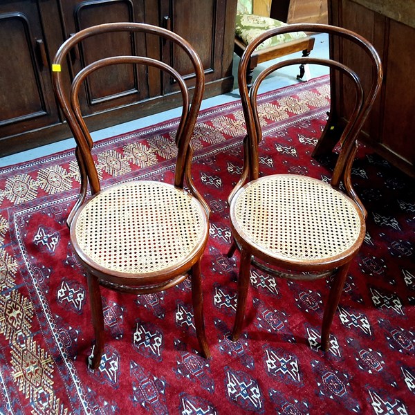 Lot 201 - DINING CHAIRS