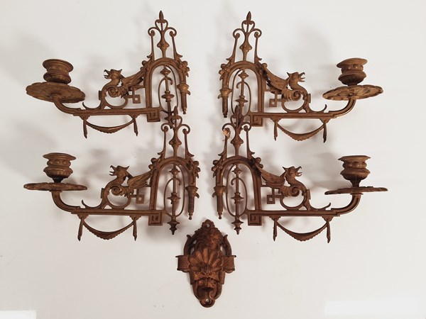 Lot 1289 - WALL SCONCES