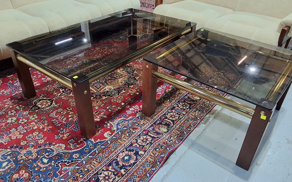 Lot 93 - COFFEE & LAMP TABLE