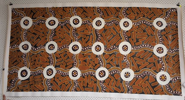 Lot 1111 - REBEKAH NAPARULLA WANGANEEN (AUSTRALIA, ABORIGINAL, NARRUNGA TRIBE)