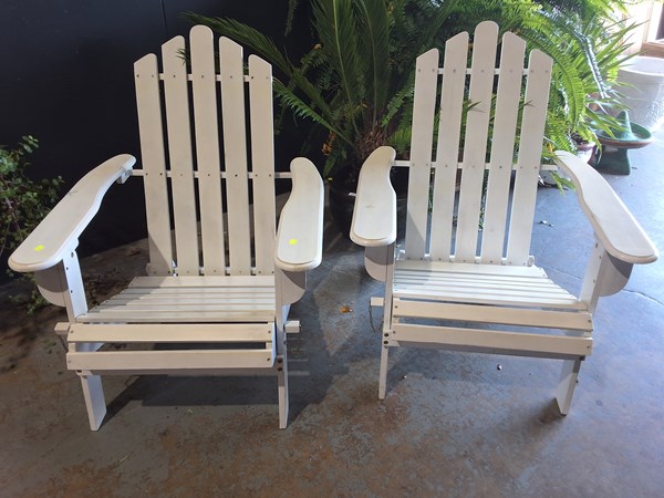 Lot 330 - PLANTATION CHAIRS