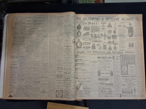 Lot 1377 - THE SA ADVERTISER 1902